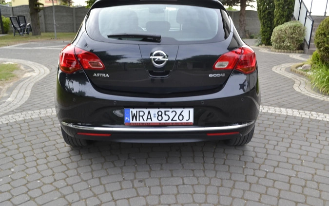 Opel Astra cena 32900 przebieg: 135000, rok produkcji 2014 z Radom małe 704